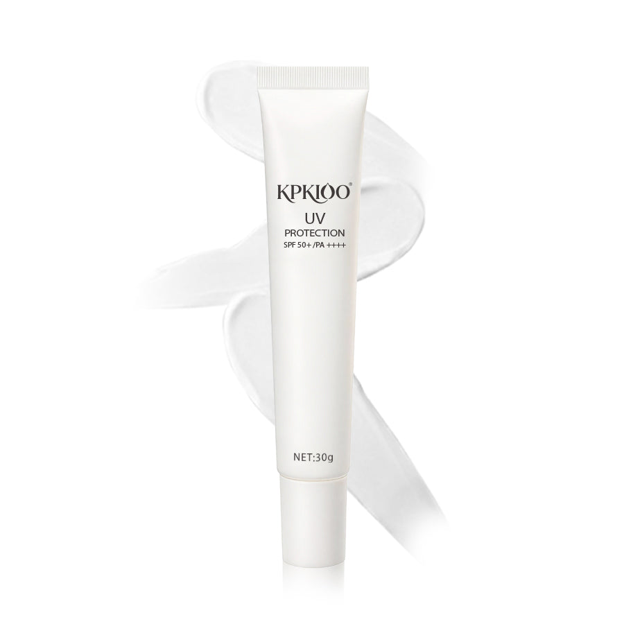 KPKIOO UV プロテクション フェイス日焼け止め SPF50+ PA++++ 肌に優しい軽い使用感 30g